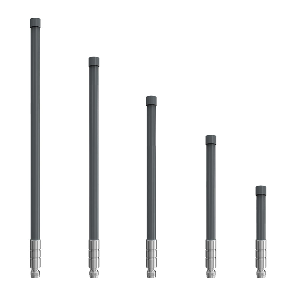 fünf graue Helium Antenne für das Helium Hotspot Crypto Mining