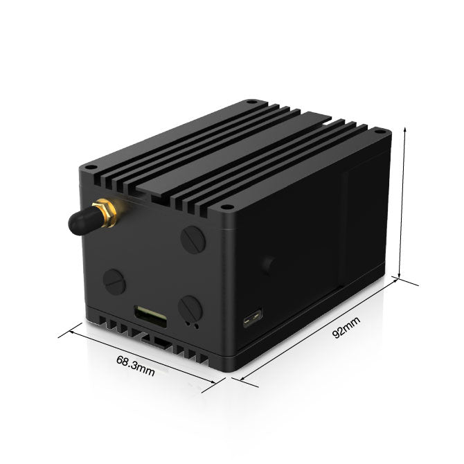 Abmessungen des RAK Wireless Helium Hotspot V2 EU868 für das Helium Hotspot Crypto Mining