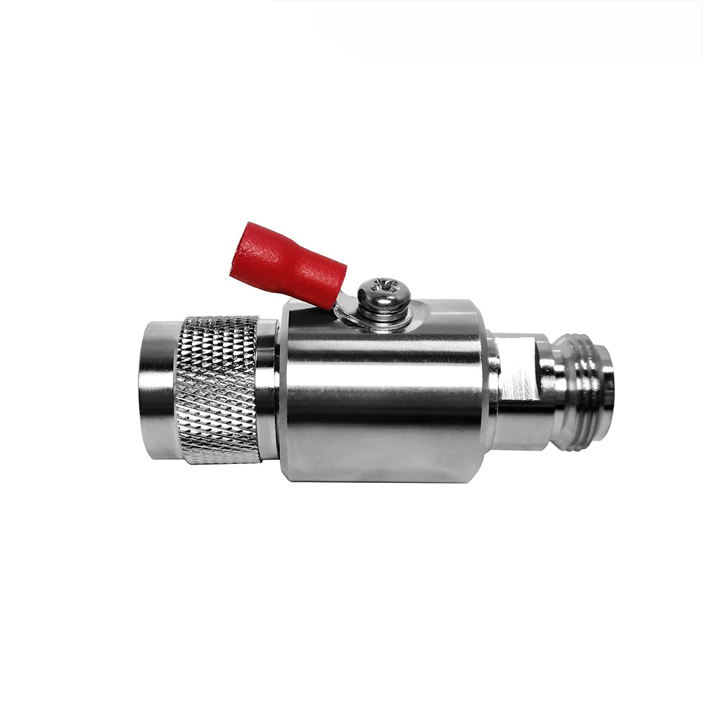 Koaxialer Blitzableiter mit N-Type Male und N-Type Female Connector