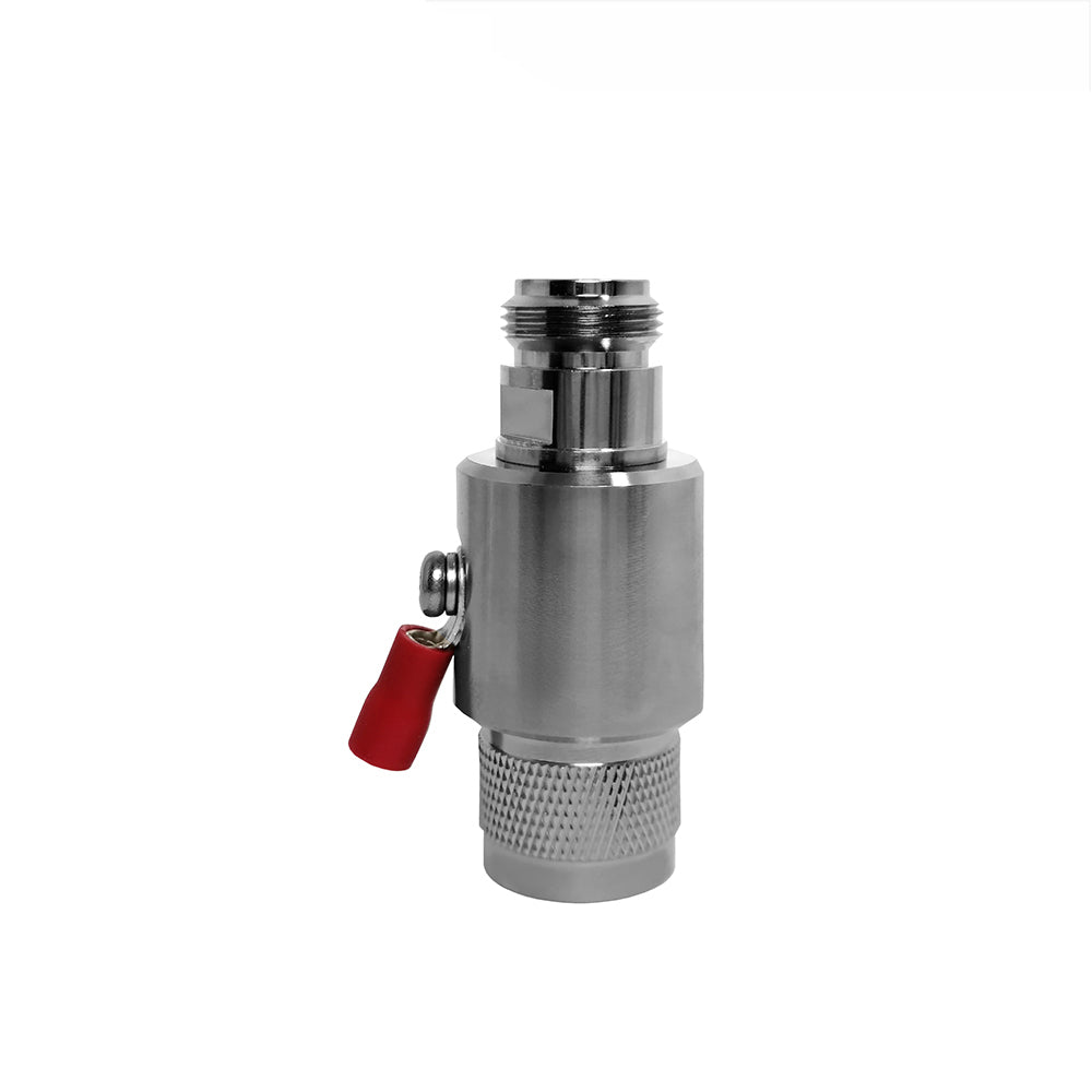 Koaxialer Blitzableiter mit N-Type Male und N-Type Female Connector