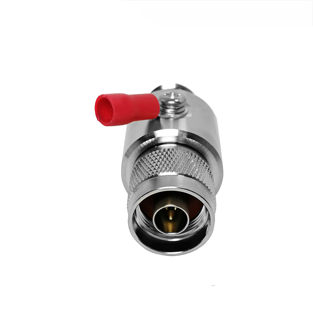 Koaxialer Blitzableiter mit N-Type Male und N-Type Female Connector