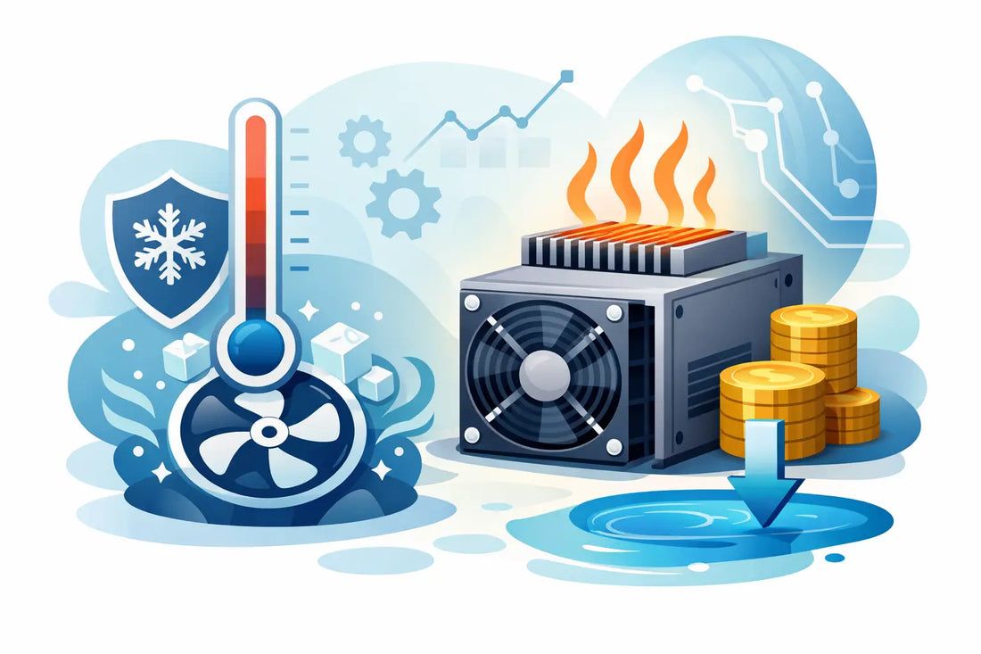 Hotspot Temperatur: So bleibt dein Miner stabil