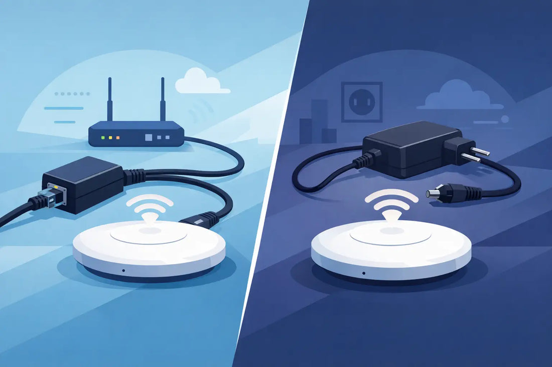 PoE Splitter vs Netzteil beim Hotspot