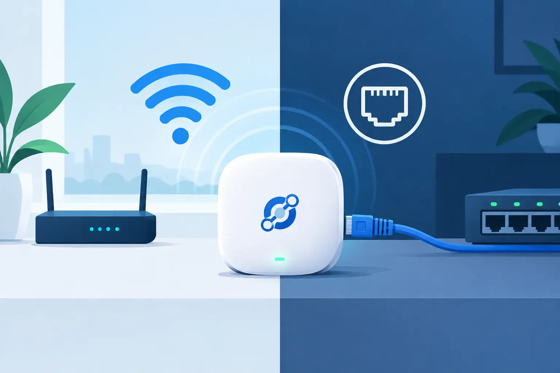 WLAN oder Ethernet für den Helium-Hotspot?