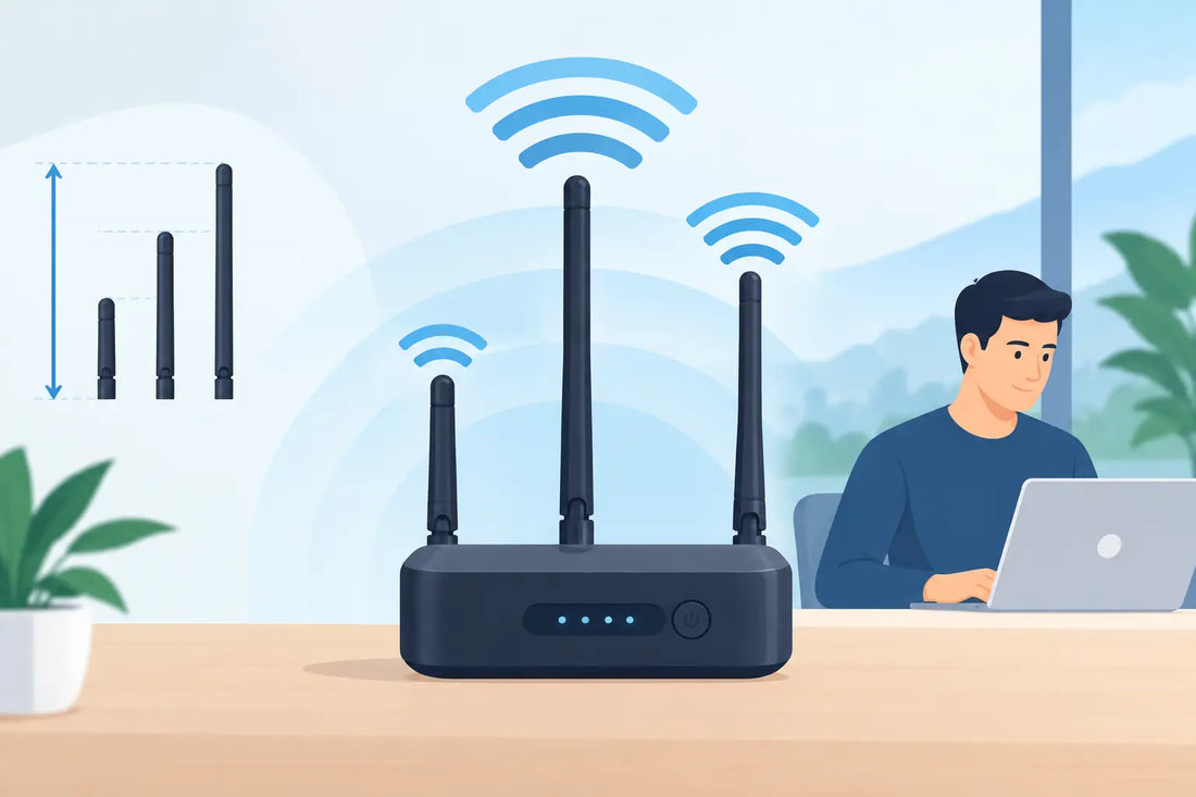 Welche Antennenlänge ist sinnvoll beim Hotspot?
