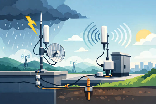 Blitzschutz für LoRa Antenne richtig planen