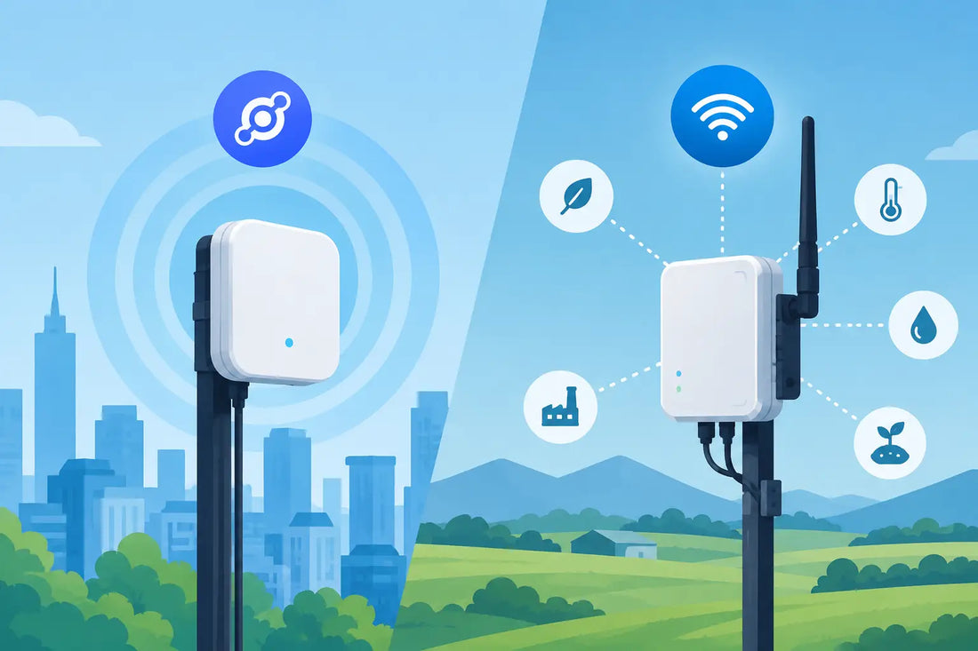 Helium Hotspot vs LoRaWAN Gateway erklärt