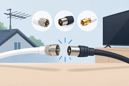 Welche Stecker passen zusammen? Antennen richtig verbinden