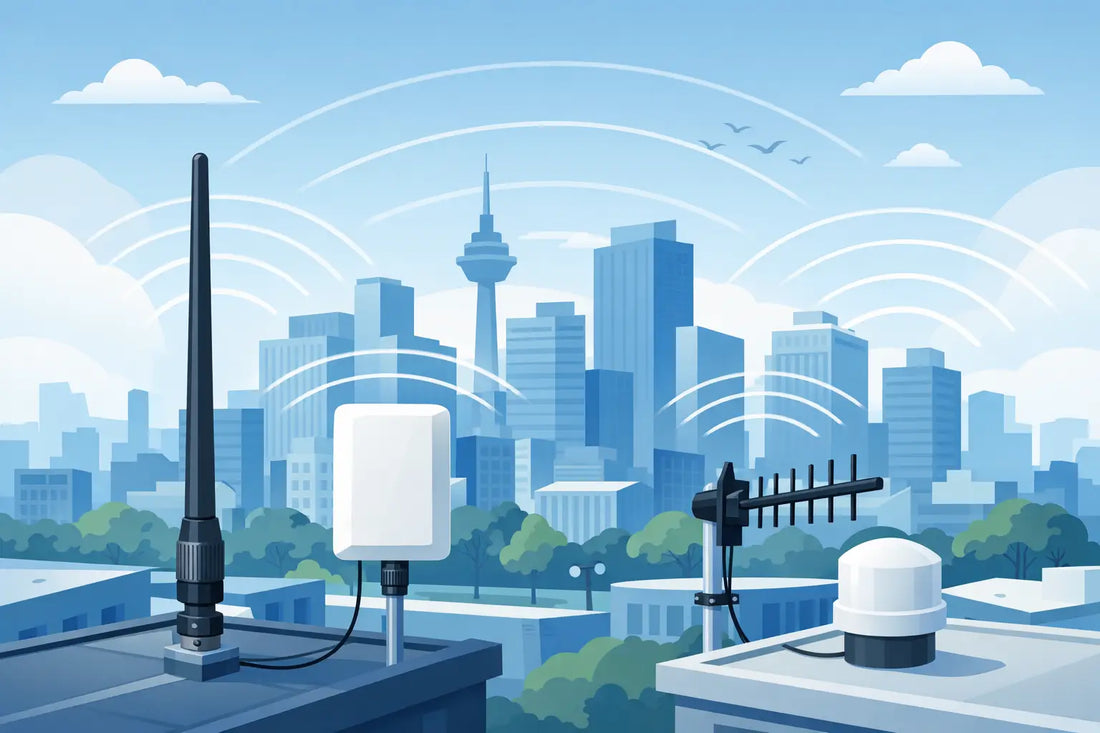 Top LoRa Antennen für Stadtgebiete