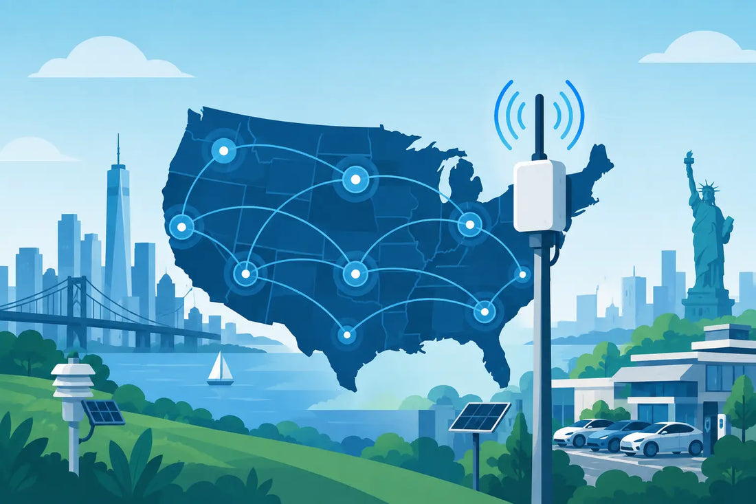 LoRaWAN-Netzwerk-Zukunft in den USA für Hotspots