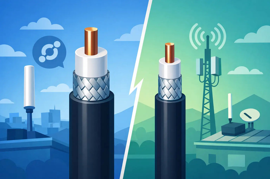 LMR400 oder RF240 Helium - was passt besser?