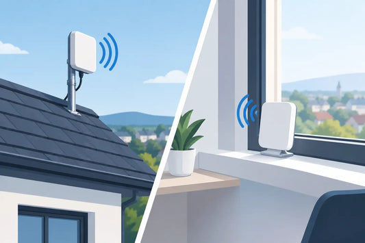 Dachmontage versus Fenstermontage beim Hotspot
