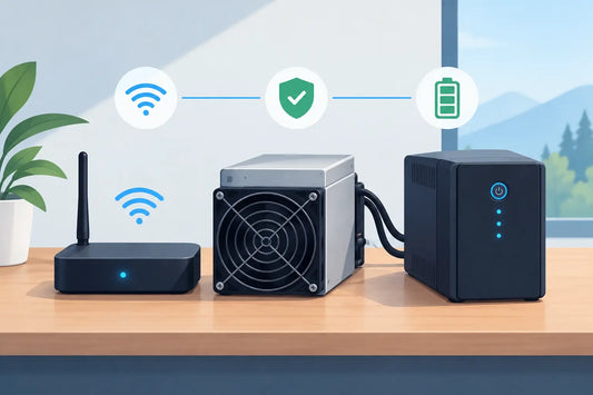 Hotspot-USV-Batterie-Test für stabile Miner