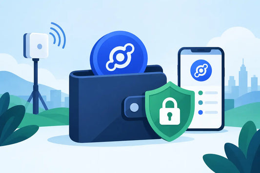 Helium Wallet richtig einrichten und absichern
